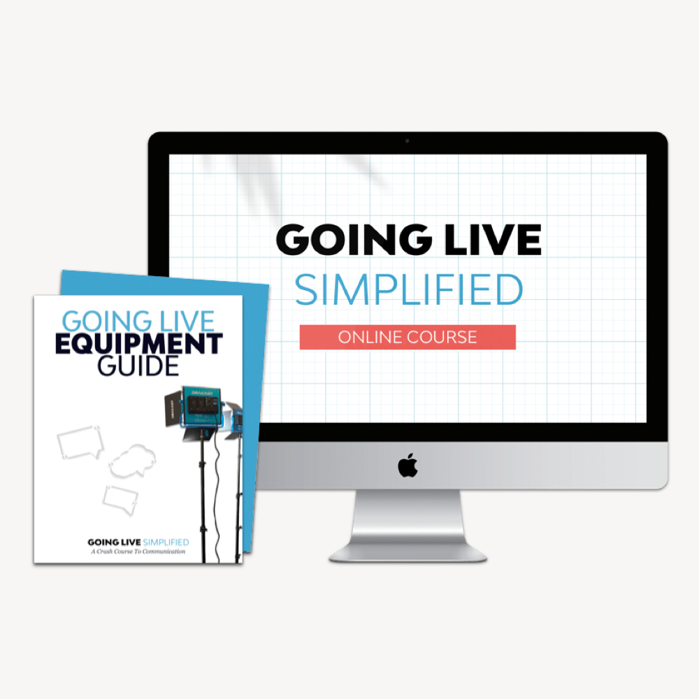 Going Live Simplified: Get Confident on Camera Fast